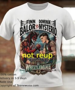 Finn Balor Vs Dominik Mysterio Wrestlemania 42 Graphic Tee