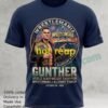 Gunther And Wrestlemania World Heavyweight Championship Black T Shirt Design