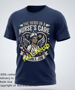 Hero In Scrubs Nurse Of The Heart T Shirt