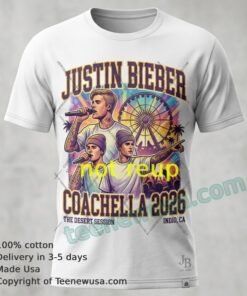 Justin Bieber Coachella 2026 T Shirt