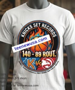 Knicks Set Records In Rout Of Hawks Sport T Shirt