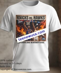 Knicks Vs Hawks Gameday Tee The Ultimate Nba Rivalry Gear