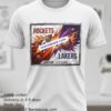Lakers Vs Rockets 2026 Playoff Clash Tee