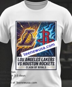 Lakers Vs Rockets Nba Gameday Tee