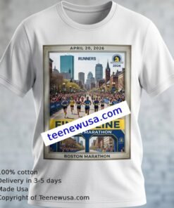 Limited Edition 2026 Boston Marathon Finisher Performance Tee