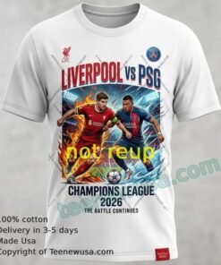 Liverpool Vs Paris Saint Germain Champions League 2026 Sport T Shirt