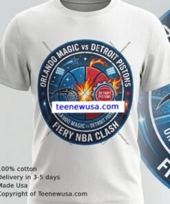 Magic Vs Pistons Playoff Tribute Tee