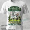 Masters Leaderboard 2026 T Shirt