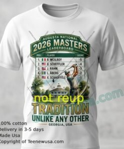 Masters Leaderboard 2026 T Shirt