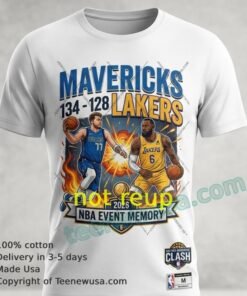 Mavericks Vs Lakers Nba 2026 Sport T Shirt