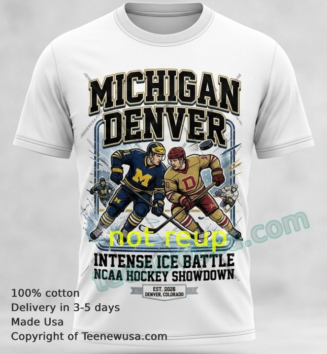 Michigan vs Denver hockey Michigan Vs Denver Hockey