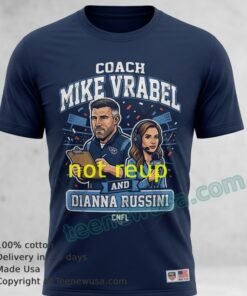 Nfl Coach Mike Vrabel And Dianna Russini T Shirt
