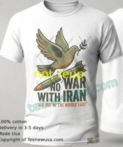 No War With Iran T Shirt