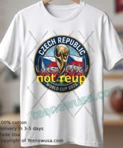 Official Czech Republic World Cup 2026 Fan Supporter Tee