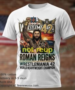 Roman Reigns And Wrestlemania World Heavyweight Championship