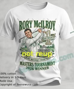 Rory Mcilroy Wins Masters 2026 T Shirt