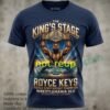 Royce Keys And Wrestlemania World Heavyweight Championship Black T Shirt Design