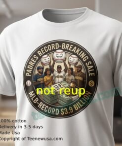 San Diego Padres 3.9 Billion Record Sale Celebration Tee