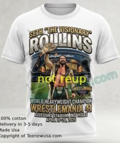 Seth Rollins And Wrestlemania World Heavyweight Championship 1