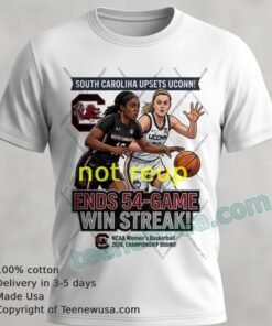 South Carolina Vs Uconn Championship Ncaa Womens Basketball 2026 T Shirt