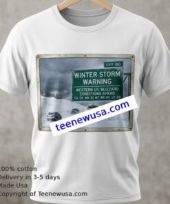 Survive The West Coast Winter Storm In This Premium Tee