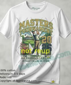 T Shirt For The 2026 Masters Season