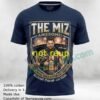 The Miz And Wrestlemania World Heavyweight Championship Black T Shirt Design