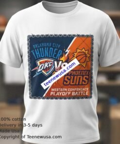 The Thunder Vs Suns 2026 Playoff Sweep Tee