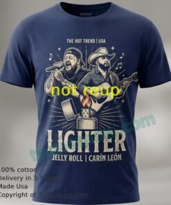 The Song Lighter Is Performed By Jelly Roll And Carin Leon T Shirt