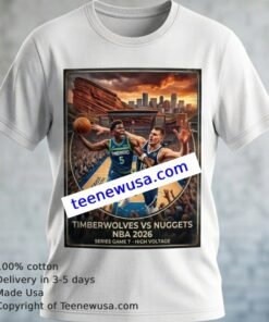 Timberwolves Vs Nuggets 2026 The Ultimate Playoff Battle Tee