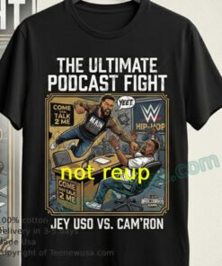 Wwe Jey Uso Vs Camron Podcast Brawl Graphic Tee