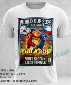 World Cup 2026 South Korea Vs Czech Republic Fan Shirt