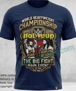 World Heavyweight Championship Cm Punk Championvs Roman Reigns