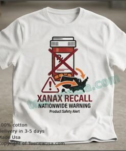 Xanax Nationwide Recall The Limited Edition Graphic Tee