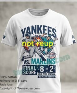 Yankees Vs Marlins At Mlb 2026 Sport T Shirt