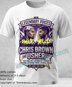 Chris Brown And Usher Tour 2026 T Shirt