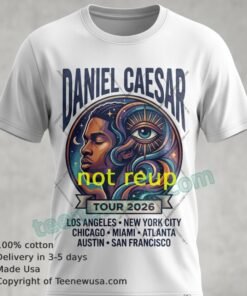 Daniel Caesar Tour 2026 T Shirt