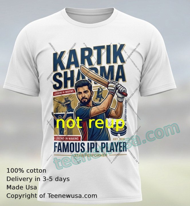 kartik sharma sport t-shirt Kartik Sharma Sport T Shirt