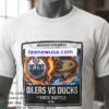 Oilers Vs Ducks Sport T Shirt