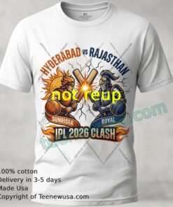 Sunrisers Hyderabad Vs Rajasthan Royals Ipl 2026 Sport T Shirt1