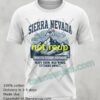 Winter Storm Warning Sierra Nevada T Shirt