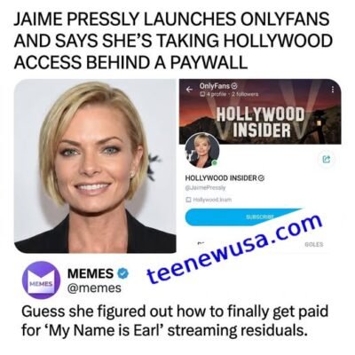 Jaime Pressly on OnlyFans