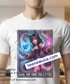 Ahri T Shirt In League Of Legends