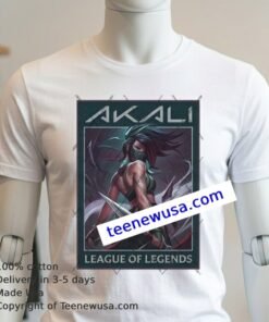 Akali T Shirt In League Of Legends