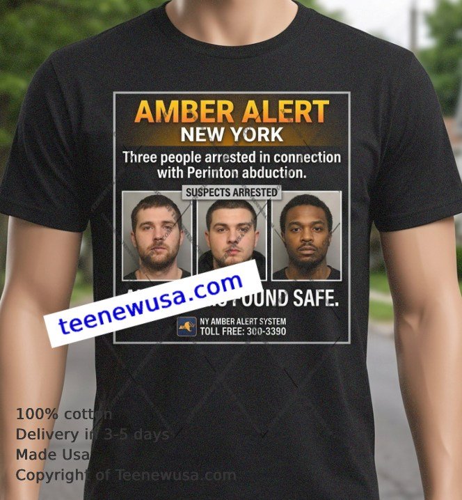 Amber alert new york t-shirt Amber Alert New York T Shirt