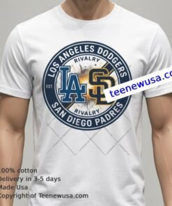 Commemorate The Dodgers Vs Padres Epic Clash