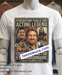Donald Gibb Commemorative T Shirt