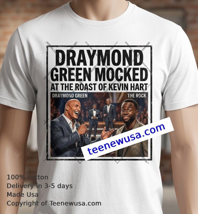 Draymond Green Gets Mocks At The Roast Of Kevin Hart By The Rock