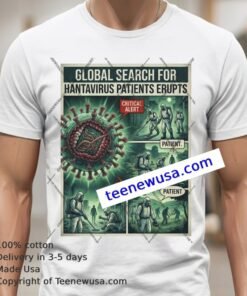 Global Search For Hantavirus Patients Erupts T Shirt