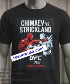 Khamzat Chimaev Vs Sean Strickland Ufc 328 T Shirt